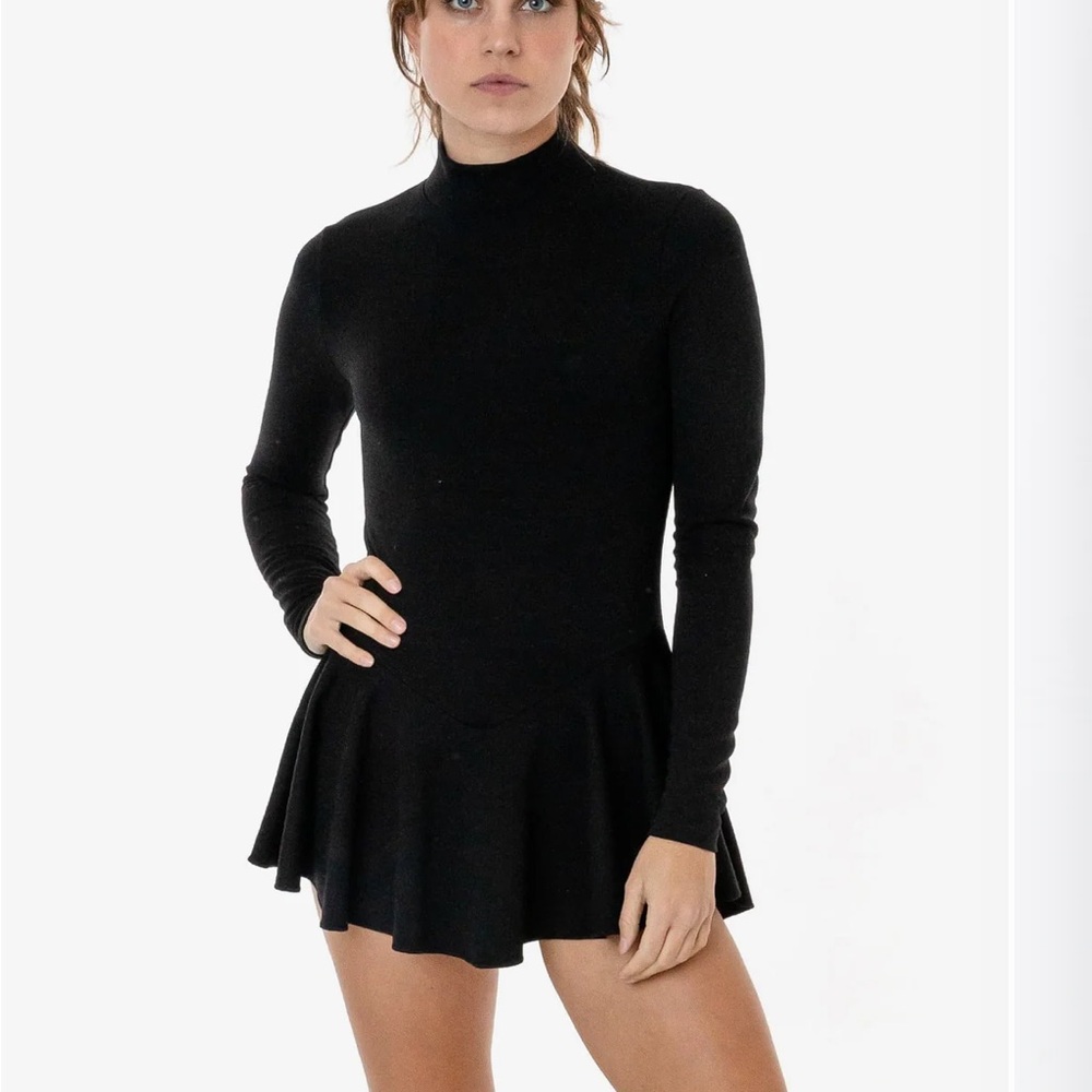 Los Angeles Apparel Black Mini Dress
